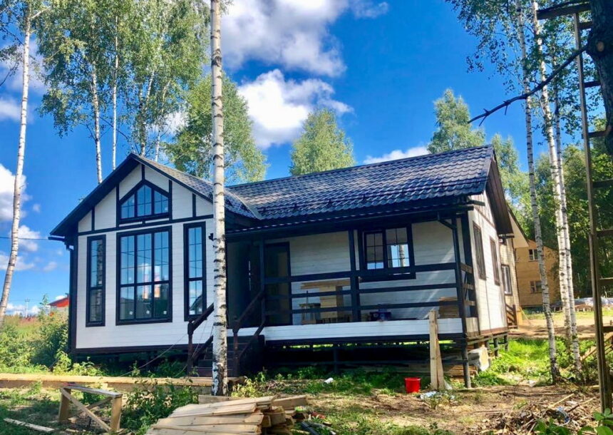 дом из профилированного бруса цена